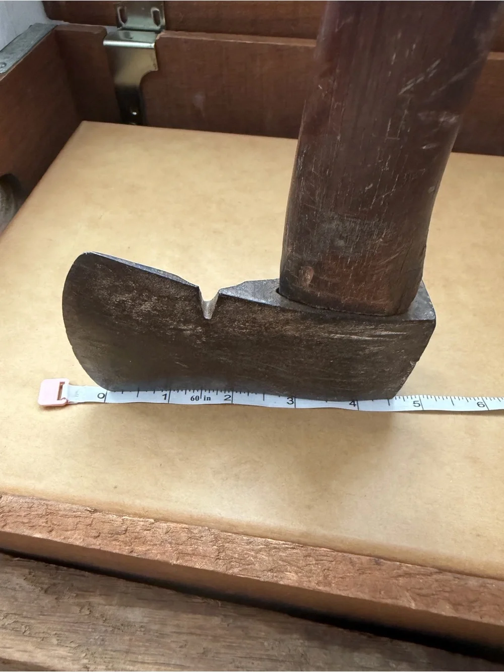 Vintage 1934-1937 Plumb Official Scout Axe screw wedge